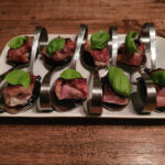 amuse pate bacon sjalot